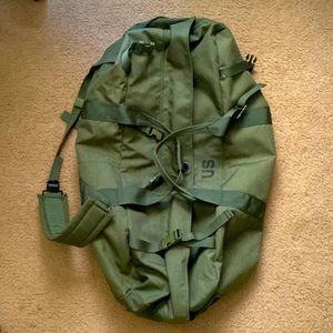 New Green Army Duffle bag.